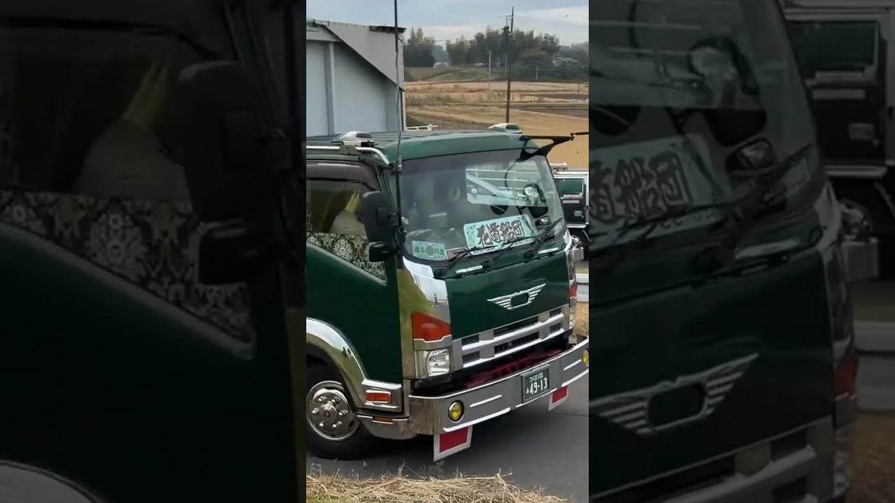 新興運輸 花道船団② 龍北船団2025アートトラックショー #shorts #automobile #trucking
