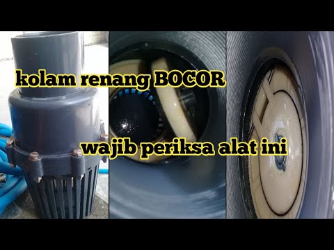 Cara mudah menemukan kebocoran  pada kolam renang