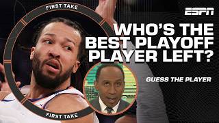 GUESS THE PLAYER 🤔 Picking the BEST PLAYER IN THE CONFERENCE FINALS off stats only 👀 | First Take