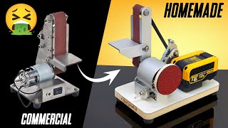 How to make  DIY cordless woodworking item with DC motor