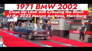 1971 BMW 2002 Close Up Look and Crossing the Block At the 2022 Mecum Auctions, Harrisburg