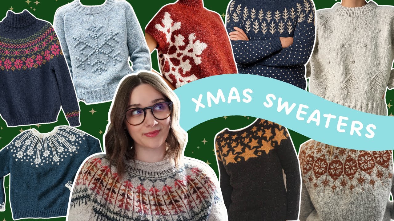 21 Christmas sweaters you can wear all winter ❄️ Knitmas day 3 