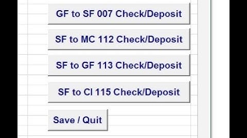 Build Checks and Deposits IIF Import Files  Excel and QuickBook