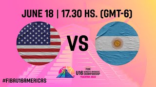 SEMI-FINALS: USA v Argentina | Full Basketball Game