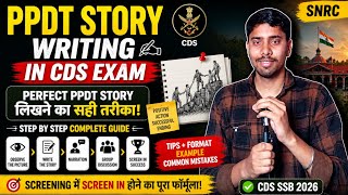 PPDT Story Writing in CDS Exam | How to Write Perfect PPDT Story in SSB Interview | CDS SSB 2026 