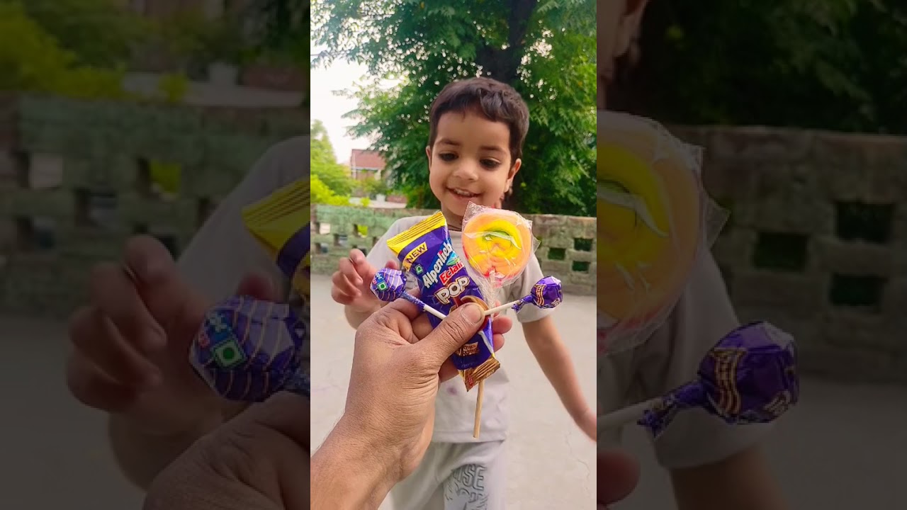 Cute baby Chewing gum lollipop cake chij dilayi 😋🍬🍭🍰😋 