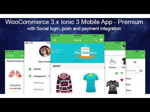 Woocommerce Mobile App Premium Theme Ionic 3 | Codecanyon Scripts and Snippets