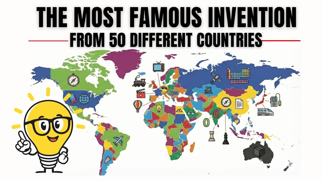 Country Inventions The Most Famous Invention From 50 Different Countries|Famous Invention ...
