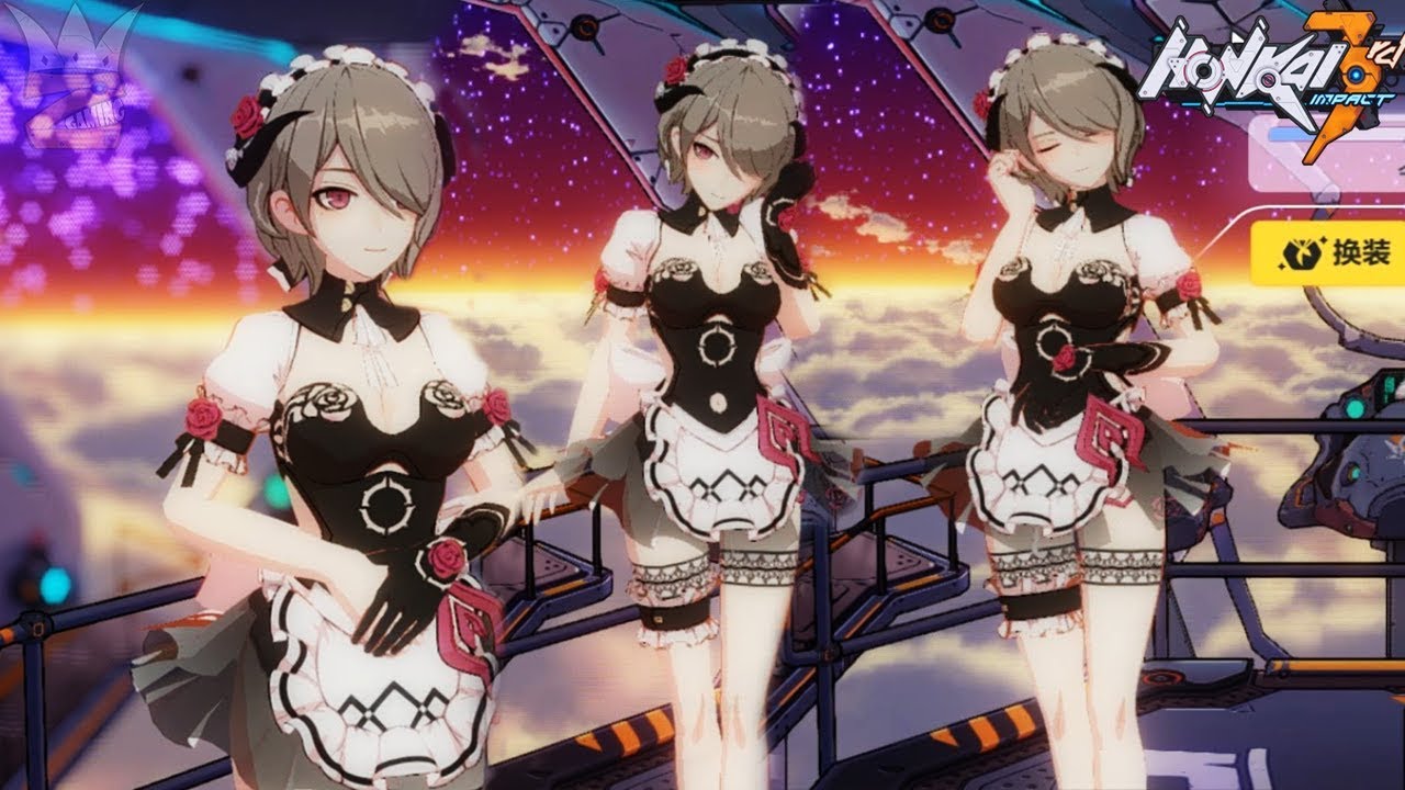 ...himeko, Seele Vollerei, bikini, mod, modification, bronya,theresa, kiana...