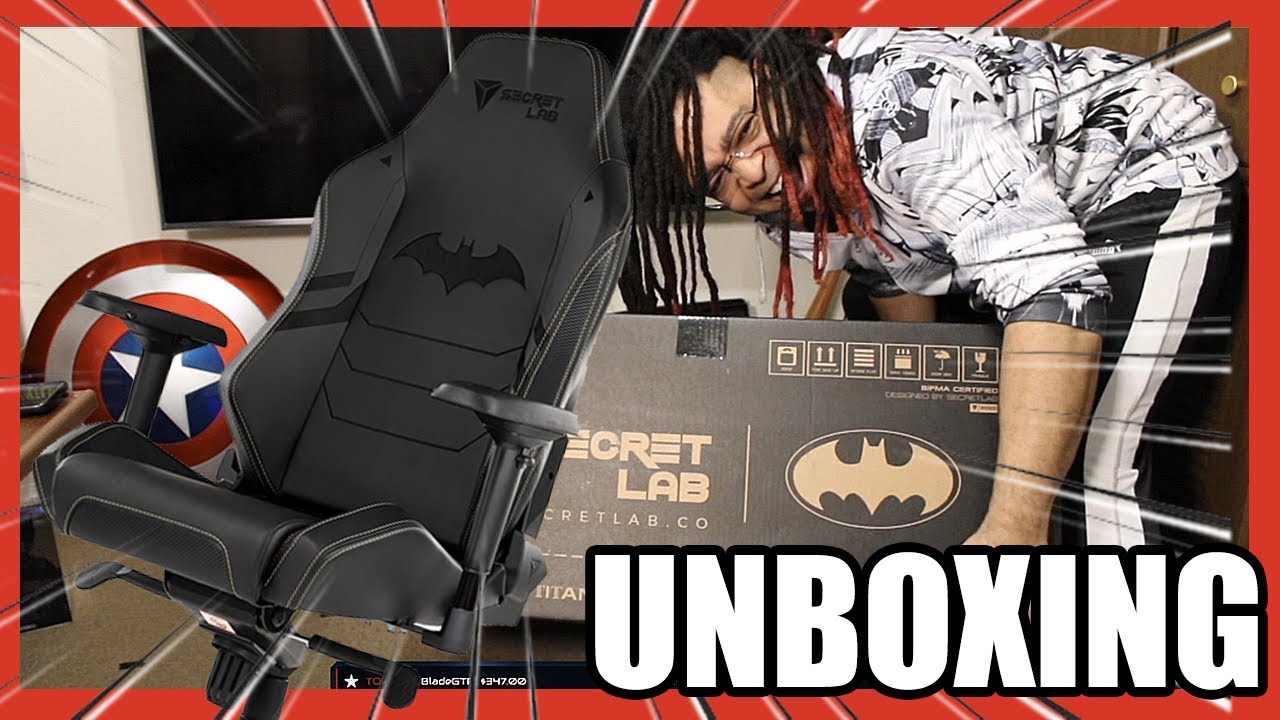 Someone sent me a $550 BATMAN Chair?!?!?!