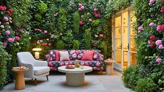 Stunning Outdoor Decor Ideas: Transform Vintage Courtyards into Luxury Gardens with Timeless Charm!