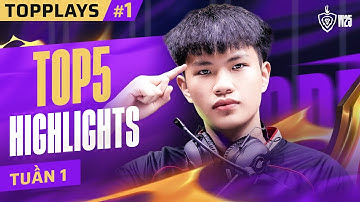 TOP 5 PHA XỬ LÝ HAY NHẤT TUẦN 1 | TOP PLAYS #1 | ĐTDV MÙA ĐÔNG 2025