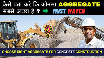 How to Choose the Right Aggregate for Your Project