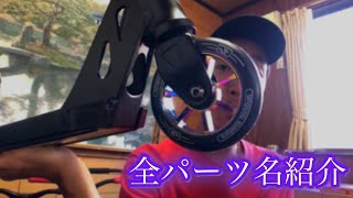 プロキックボードの基本【全パーツ名紹介】知らないと損する！