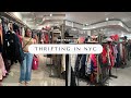 Come thrift with me at the best store in NYC| Designer finds + Thrift haul