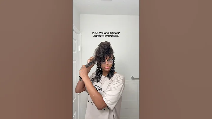 Throw back to when I used to literally finger curl EVERY SINGLE STRAND OF HAIR #3c #4a #hair