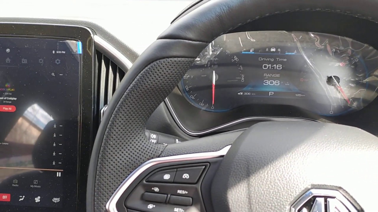 MG Hector BS6 | Coldplay on MG Hector | MG Hector Music System | Infotainment System | Gaana.com