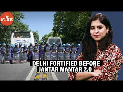 38,000 security personnel,trains cancelled,Metro shut: Why Delhi is fortified for Jantar Mantar 2.0