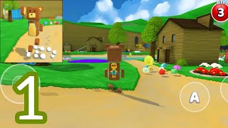 Super Bear Adventure Gameplay Walkthrough Part 1 Tutorial & Turtletown (Android, iOS) screenshot 3