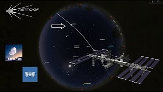 ¿Cómo encontrar la Estación Espacial Internacional con Stellarium e ISS Detector? 🌎🔭🛰️ screenshot 3