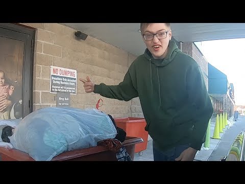 Donating Literal Garbage to Thrift Store - Donating Literal Garbage to Thrift Store