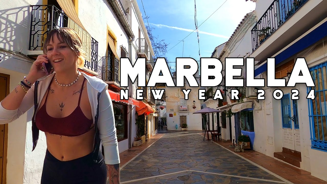 Marbella Spain New Year January 2024 Update Costa del Sol | Málaga [4K]
