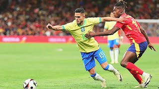 Yan Couto Vs Spain 26032024 Friendly Match With Commentary