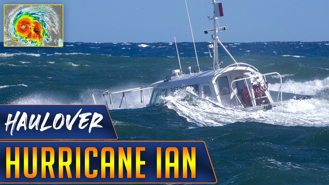 WARNING: BOATS CAUGHT IN HURRICANE IAN AT HAULOVER INLET !! | WAVY BOATS | CATEGORY 4 LANDFALL !