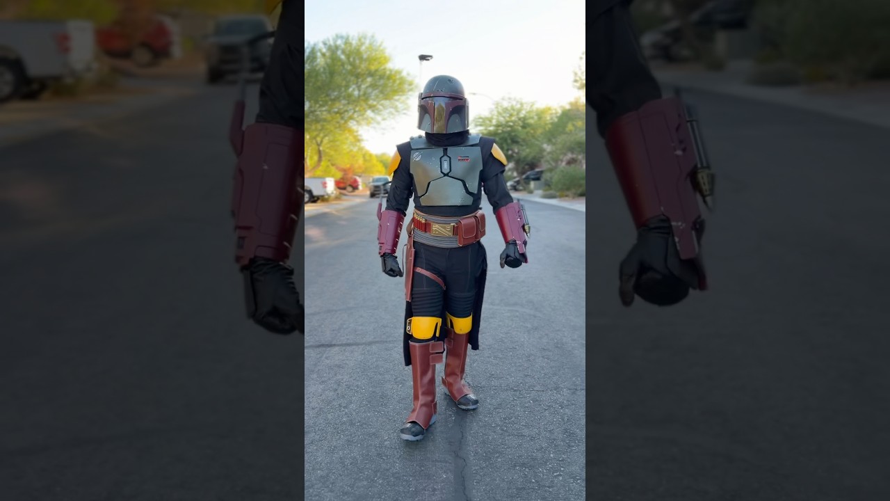 On my Way to @rebelscumconofficial  #starwars #starwarsfan #starwarscosplay #bobafettcosplay