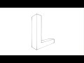 How To Draw Letter L