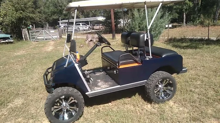 updates to the hybrid golf cart.