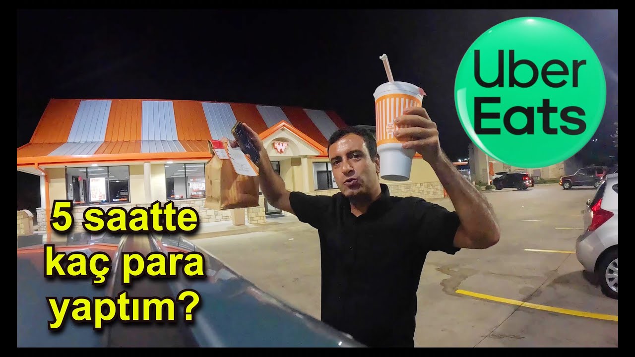 Austin Texas'ta yemek kuryeliğinde ilk günüm