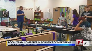 Knightdale elementary school's robotic team competes in LEGO competition