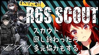 【 #アークナイツ 】R6S SCOUT & 多元協力（危急）【にじさんじ/ドーラ】