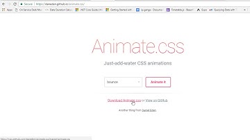 Animar elementos HTML5, JQuery, Animate.css