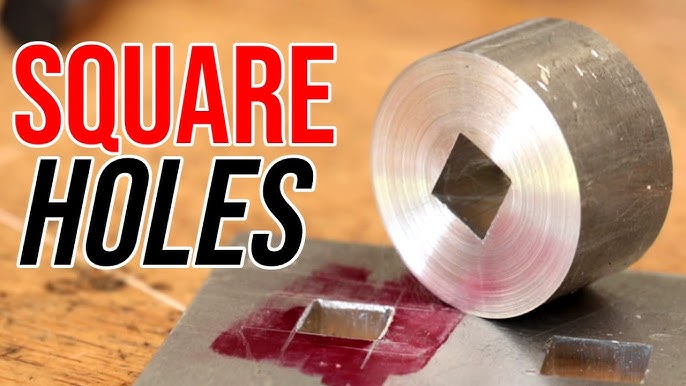 How to Punch Square Holes in Metal 