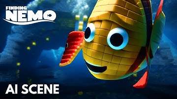 FINDING NEMO Marlin And Dory Inside The Whale Ruined By AI
