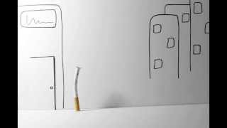 Stop motion - cigarette