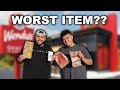 Trying Fast Foods Least Ordered Item!
