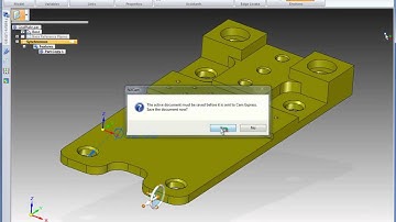 Solid Edge CAM Express- Gia công mặt