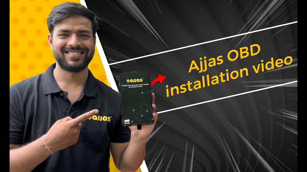 How to install Ajjas OBD gps tracker in your car ajjas automobile 