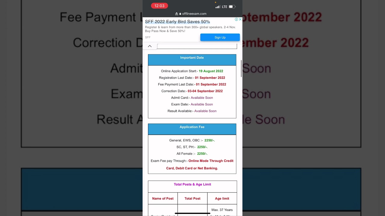 BCECEB SR & Tutor Recruitment Online Form 2022 