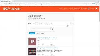 BGSUserves Training Videos: Adding Impacts