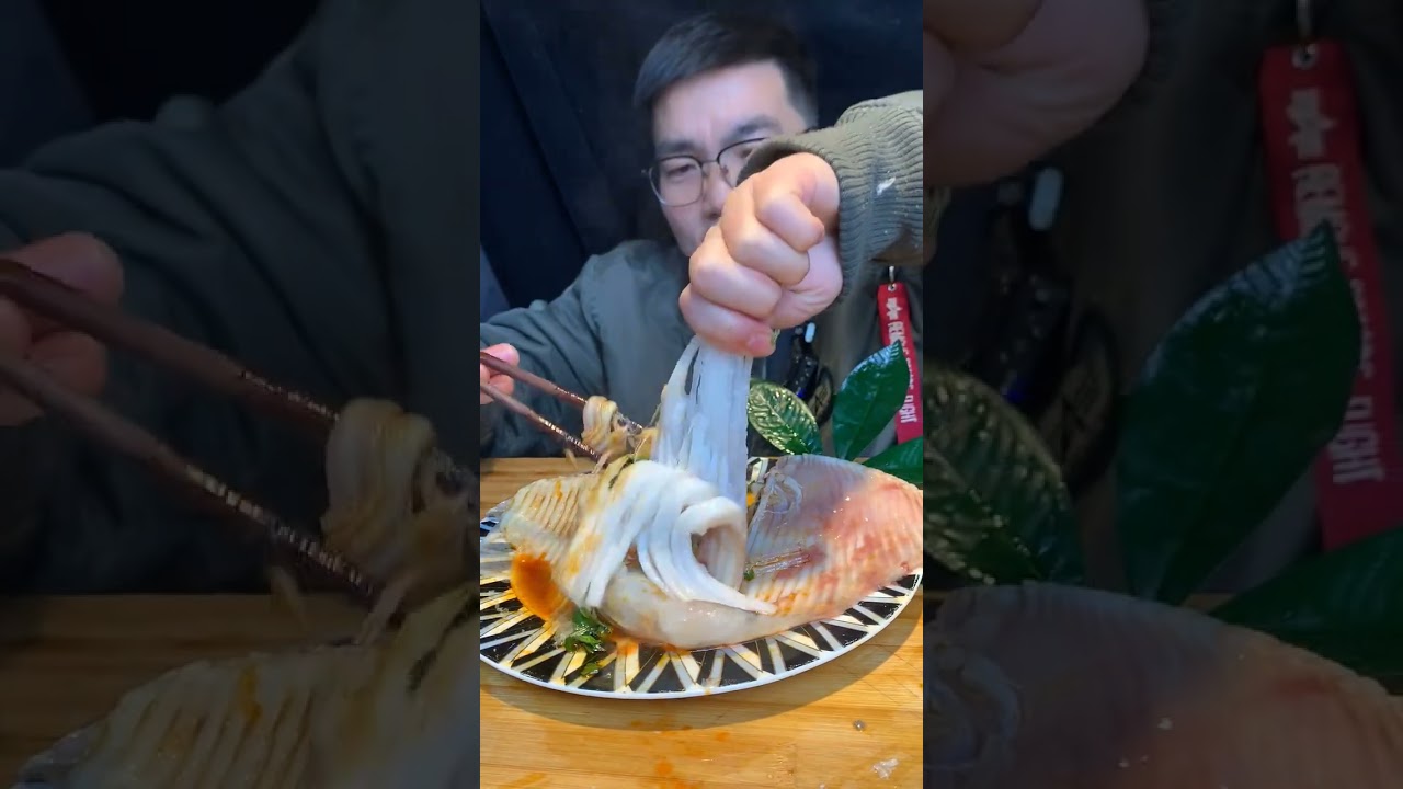 Оригинальный нарезанный акульий плавник такой свежий и нежный! 