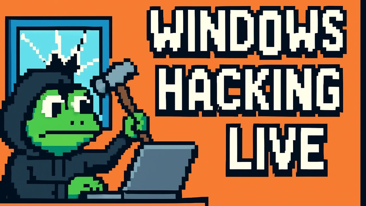 WINDOWS HACKING LIVE! Learn Python, Software Hacking & AD Labs /w ...