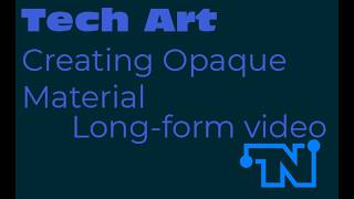 UE5 - Creating Opaque Materials (Channel Packing)