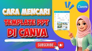 cara mencari template ppt di canva