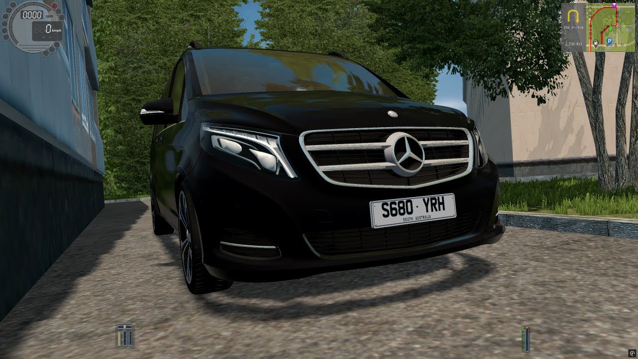 Mercedes-Benz V-Class  (City Car Driving)