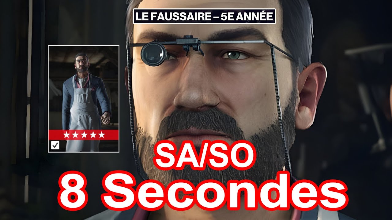 Hitman 3 WoA - Le Faussaire - 5E Année - SA/SO - 8 Secondes - ( The Forger - Year 5 ) - Sergei Larin