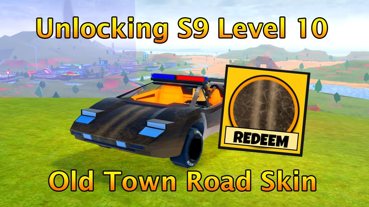 Unlocking Season 9 Level 10 Old Town Road Vehicle Skin in Roblox